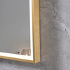 Framed LED Bathroom Mirror