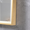Framed LED Bathroom Mirror