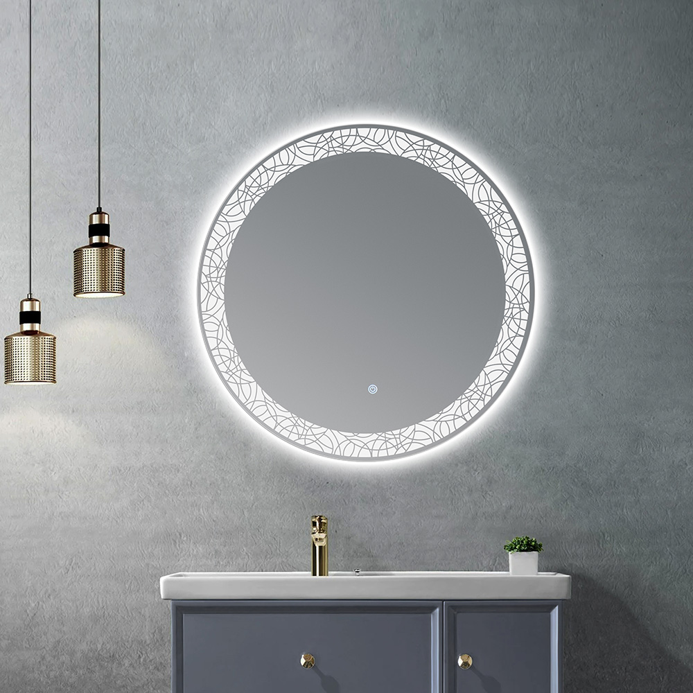 Framelss LED Bathroom Mirror
