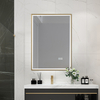 Framed LED Bathroom Mirror