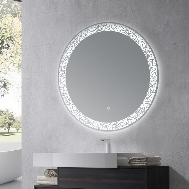 Framelss LED Bathroom Mirror