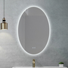 Backlit Frameless LED Mirror with Sandblasted Texture And Quality Assurance