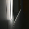 Spremium Contemporary Square Light‑Edged Vanity Mirror, Surrounding LED Lighting Wall‑Mounted Decor Mirror Ideal for Hotel Bathroom Upgrades