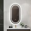 Luxury Oval Smart LED Mirror Touch Control Wall‑Mounted