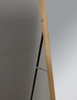 Freestanding Full‑Body LED Floor Mirror Gold Aluminum Frame Touch Control