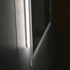 Sleek Square Wall‑Hanging Illuminated Bathroom Mirror, Full‑Perimeter LED Glow, Smart Touch Operation for Luxury Residential & Commercial Bath Spaces