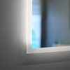 Frosted Edge Backlit Mirror Frameless Bathroom LED Mirror 600×800mm Espejo