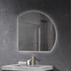 Touch Screen Bath Decorative Wall Mounted LED Illuminated Rectangle Smart Mirror