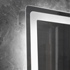 Factory Wholesale Hotel Smart Wall LED Light Adjustable Illuminated Bathroom Mirror