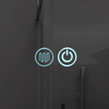 Hello Kitty Shaped LED Backlit Bathroom Mirror Wall Mounted Touch Control