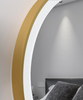 Wall‑Mounted Capsule‑Shaped Smart LED Vanity Mirror Touch Control For Bathroom
