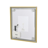Rectangle Gold Framed Smart Illuminated LED Wall Mounted Home Decor Vanity Makeup Cosmetic Dressing Light Bathroom Mirror