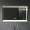 Factory Wholesale Hotel Smart Wall LED Light Adjustable Illuminated Bathroom Mirror