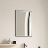 Luxury Backlit Vanity Mirror 35mm Black Frame For Hotel & Apartment Bathroom