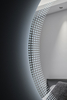 Round LED Bathroom Mirror 80cm Dot‑Matrix Glow Ring Frameless Wall‑Mounted Vanity Mirror