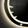 Hello Kitty Shaped LED Backlit Bathroom Mirror Wall Mounted Touch Control