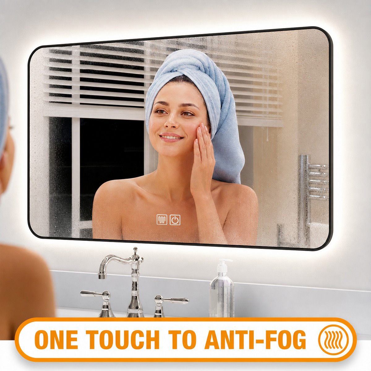 one touch to anti-fog