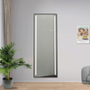 Black Framed LED Full‑Length Standing Mirror With Side Lights