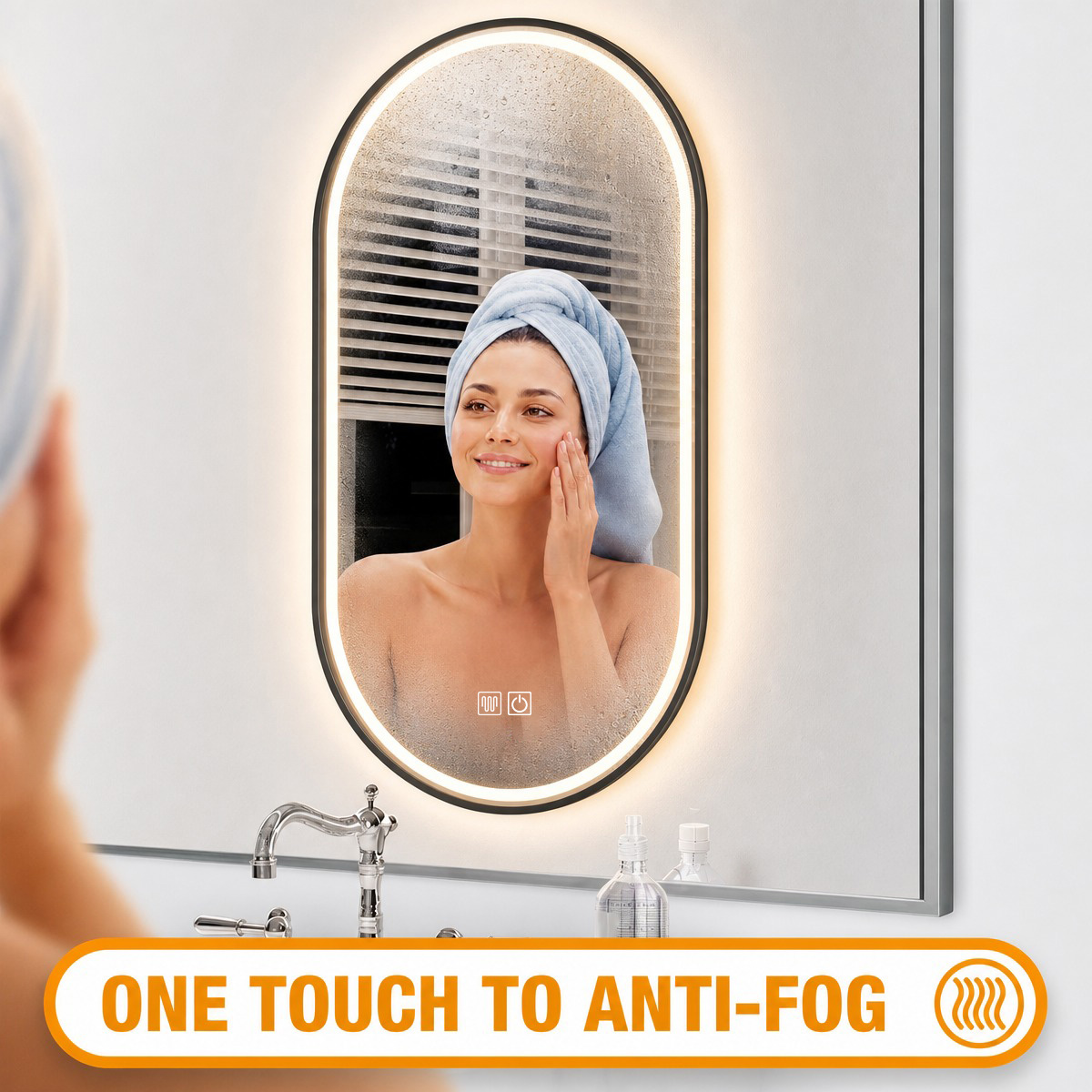 one touch to anti-fog