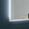 Frosted Edge Backlit Mirror Frameless Bathroom LED Mirror 600×800mm Espejo