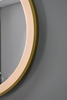 Wall‑Mounted Capsule‑Shaped Smart LED Vanity Mirror Touch Control For Bathroom