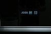 Large Rectangular LED Bathroom Mirror 47"x32" Black Frame Double‑Line Light