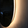 Classic LED Bathroom Wall Mirror with Customizable Light Features for Vanity Espejos