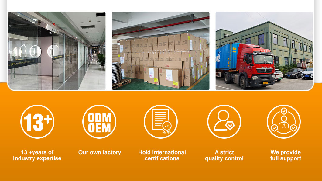 showroom and factory
