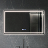 Factory Wholesale Hotel Smart Wall LED Light Adjustable Illuminated Bathroom Mirror