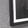 Easy To Clean Rectangular Rustproof Copper-Free 60X80 Glass Bathroom Vanity Mirror