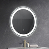 Professional UL ETL Certified 5mm Silver Wall Round Backlit Bathroom LED Mirror