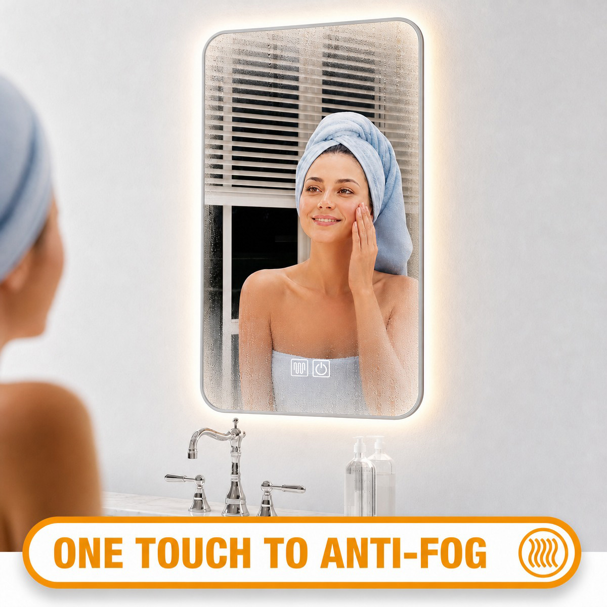 one touch to anti-fog
