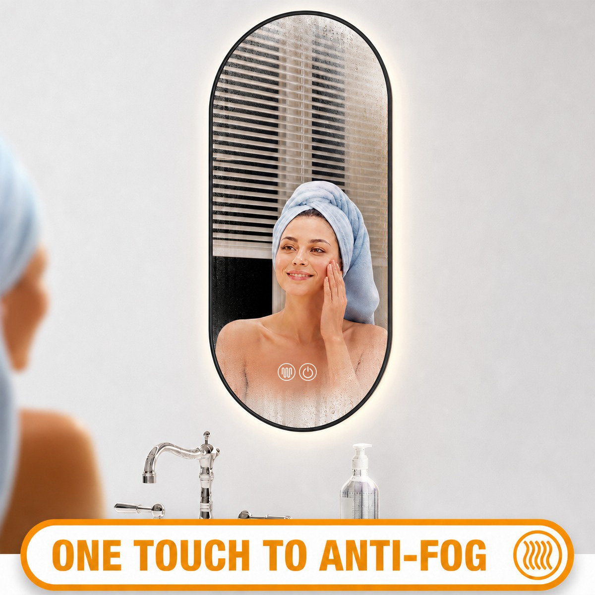 one touch to anti-fog