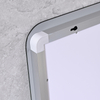Modern Rounded Rectangular LED Bathroom Mirror With Sand‑Blasted Front Light Strip Anti‑Fog Touch Control Wall Mounted Smart Vanity Mirror for Home Hotel