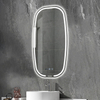Spremium Wall‑Mounted Oblong LED Vanity Mirror Dimmable Light For Modern Bathroom