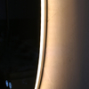 Backlit Frameless LED Mirror with Sandblasted Texture And Quality Assurance