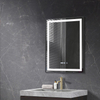 Easy To Clean Rectangular Rustproof Copper-Free 60X80 Glass Bathroom Vanity Mirror