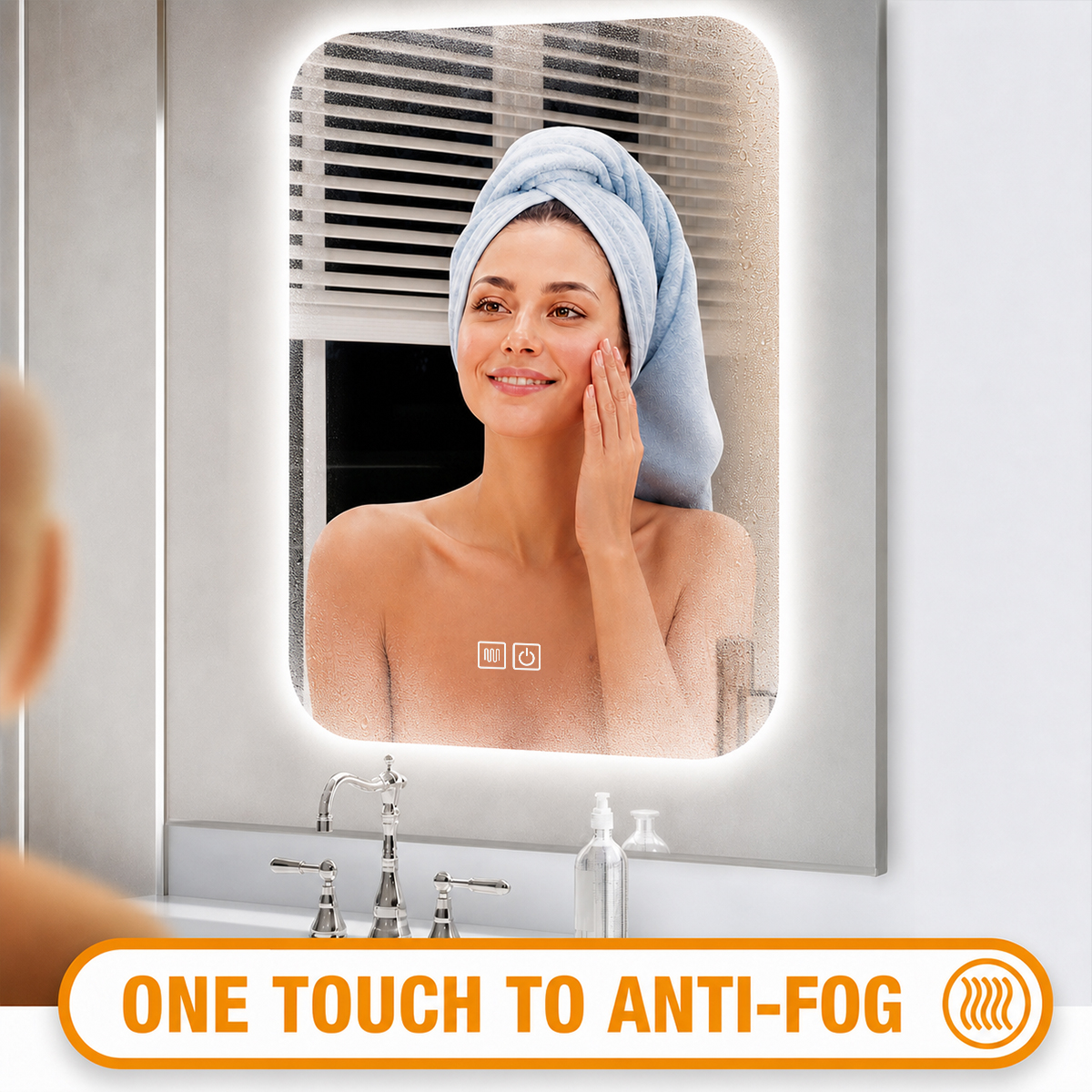 one touch to anti-fog